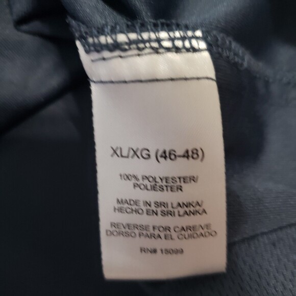 NordicTrack T-shirt Mens XL Short-Sleeve Crewneck Navy Blue Polyester Regular - Picture 7 of 9